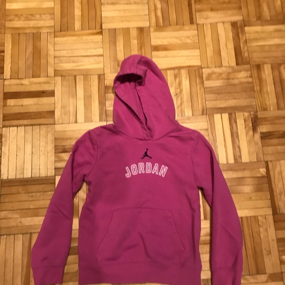 Jordan Pink Hoodie Sweatshirt Classic Pullover​​​​